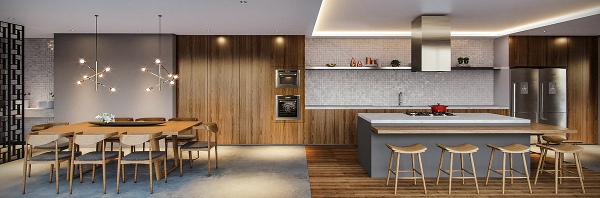 Espaço Gourmet com 62m² do Next Astorga Condomínio Clube