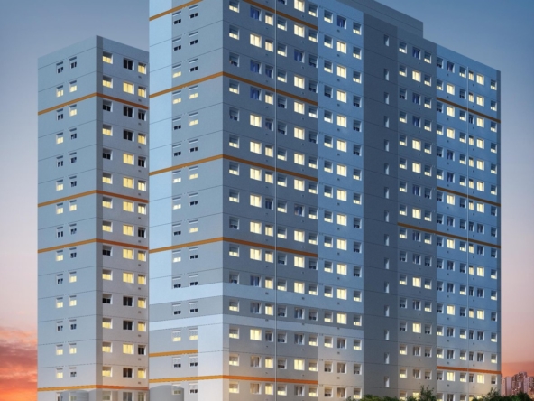 Fachada Noturna do Breve Lançamento VIBRA Cupecê