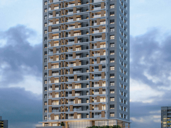 Fachada do 737 Pedroso em Pinheiros