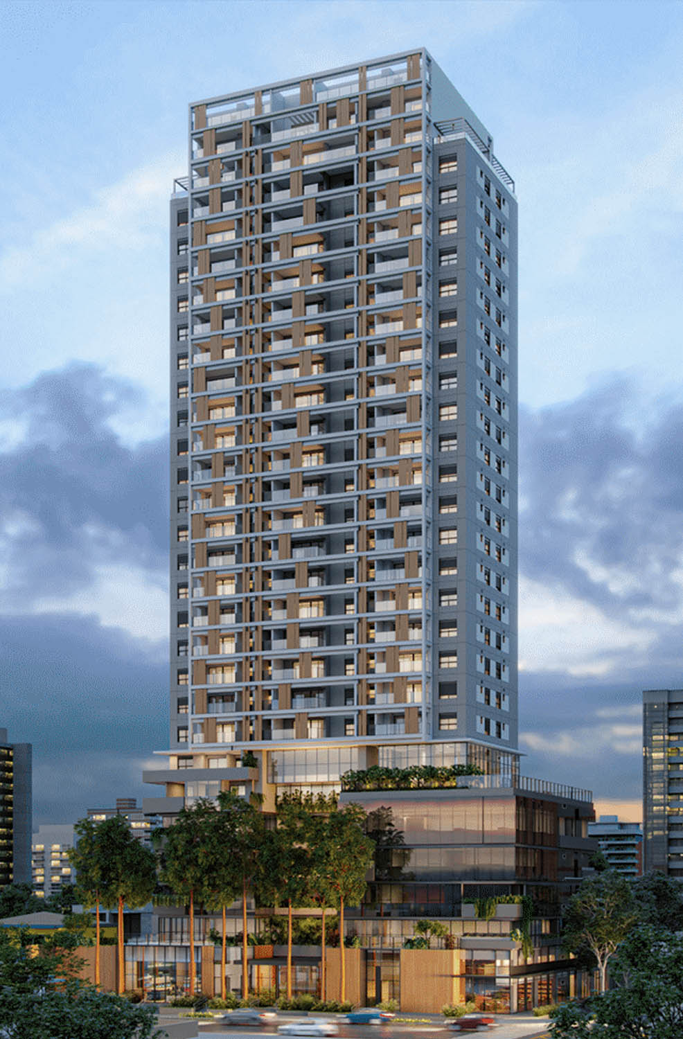 Fachada do 737 Pedroso em Pinheiros Fachada do 737 Pedroso em Pinheiros