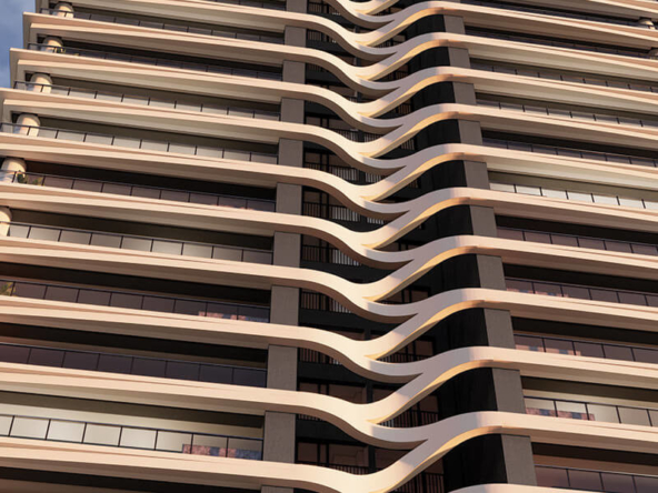 Design da Fachada do EDGE Pinheiros