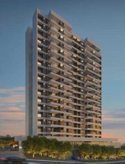 Fachada do Lançamento SINFONIA Vila Mascote da Kallas Arkhes