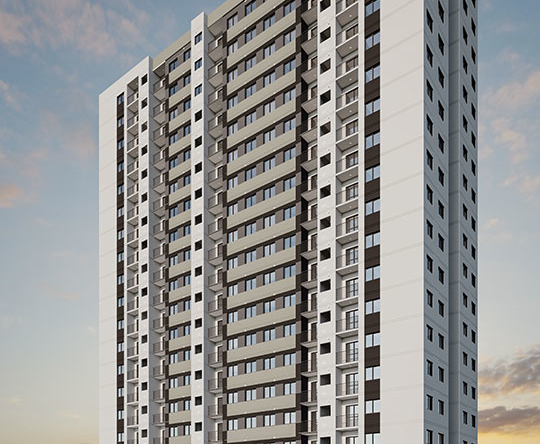 Fachada do Marajoara Club House