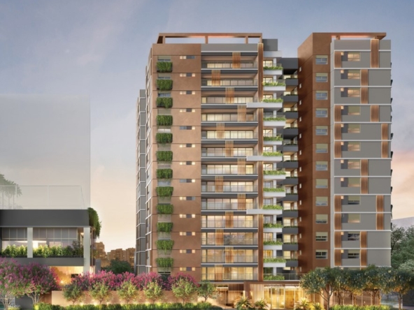 Fachada do Lançamento CYRELA Moema by YOO