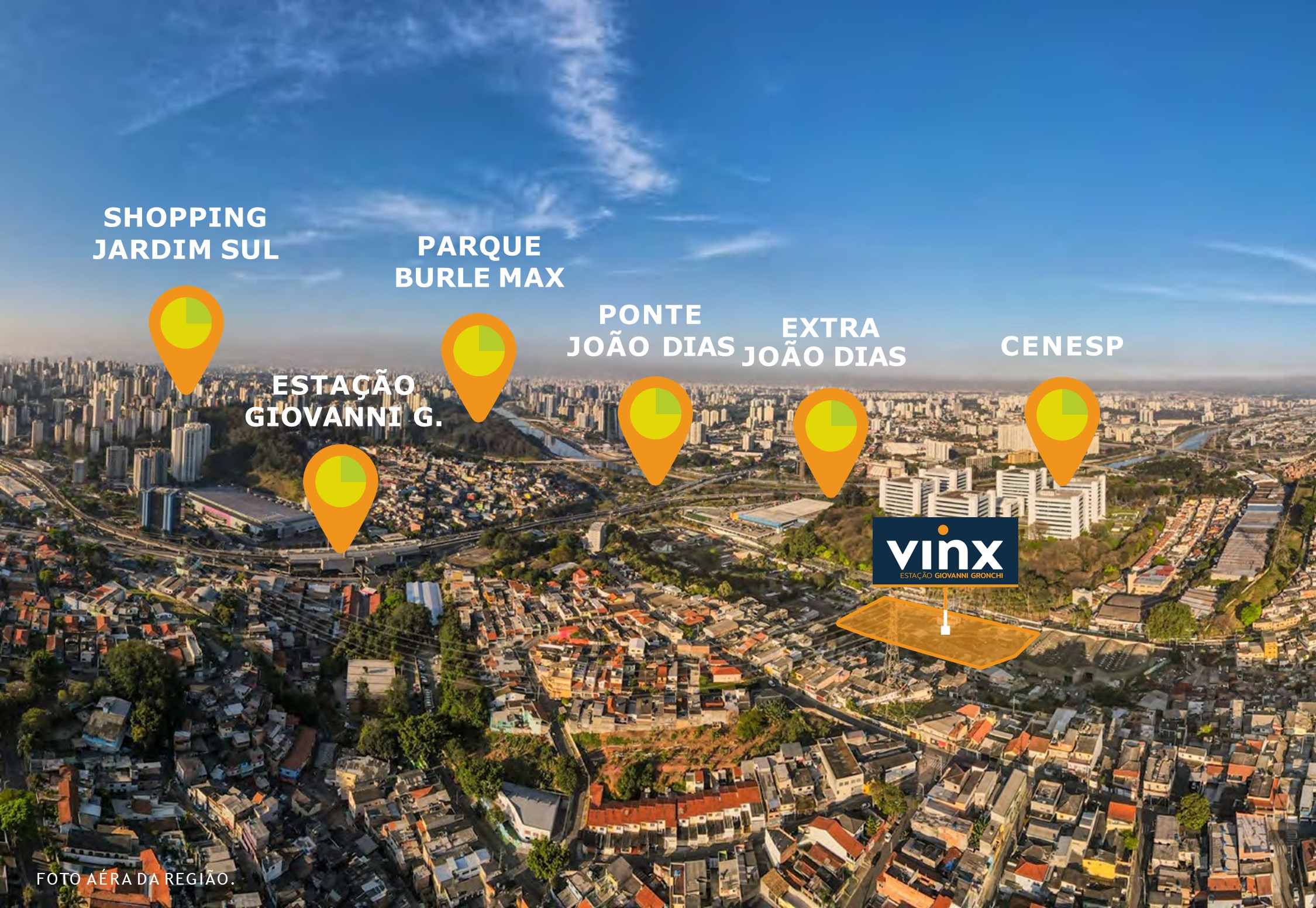 Localizado na Zona Sul, em Frente ao CENESP e a poucos minutos do Metrô.